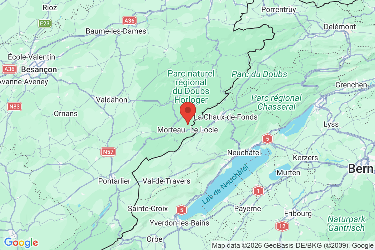Carte de l'activité