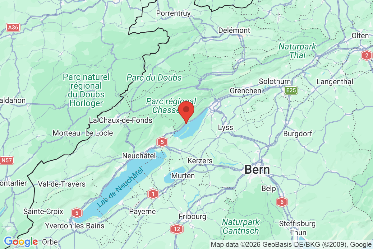 Carte de l'activité
