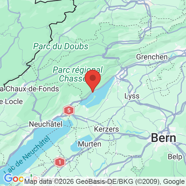 Carte de l'activité
