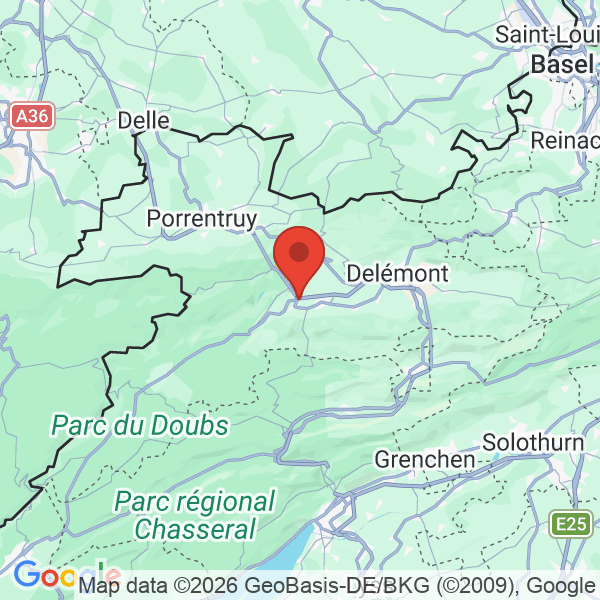 Carte de l'activité