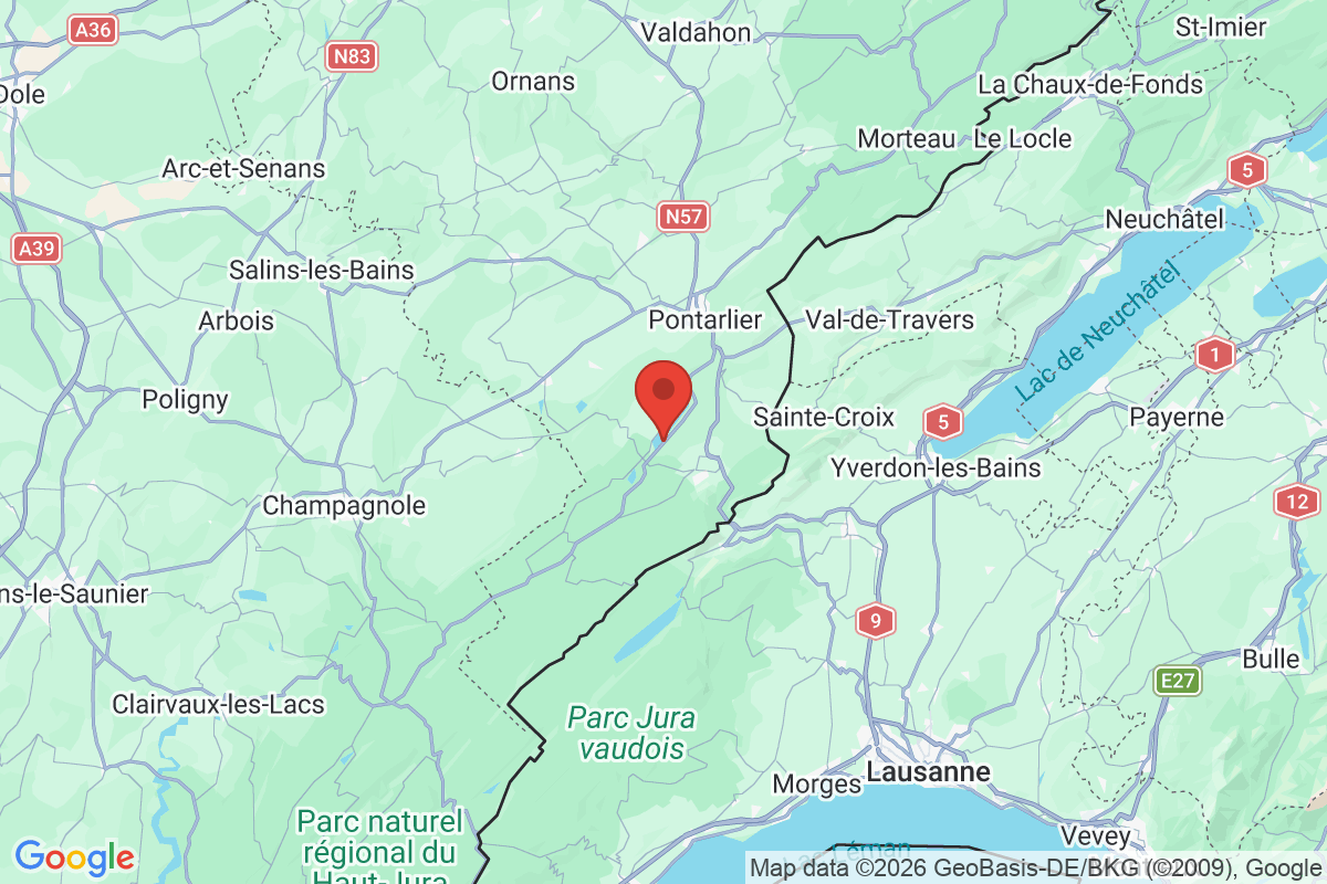 Carte de l'activité