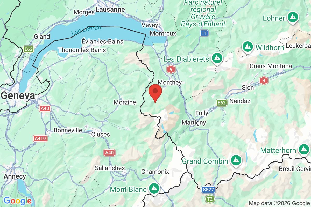 Carte de l'activité