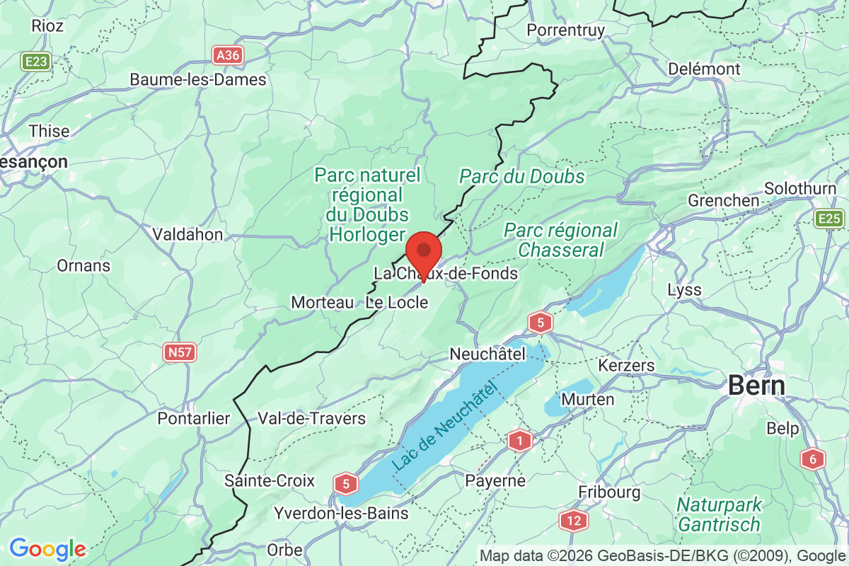 Carte de l'activité