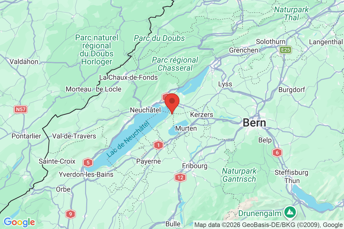 Carte de l'activité
