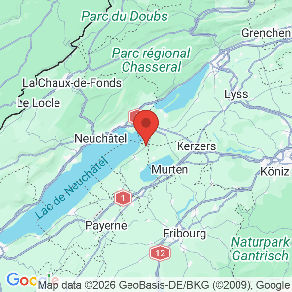 Carte de l'activité