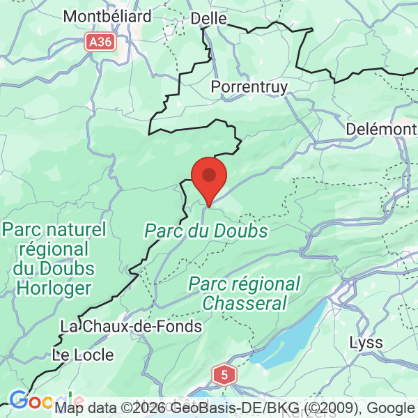 Carte de l'activité