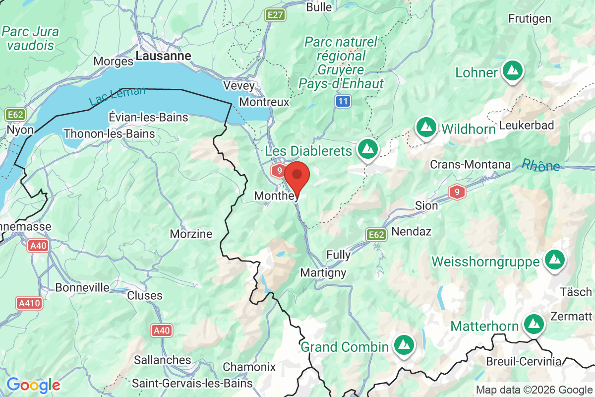 Carte de l'activité