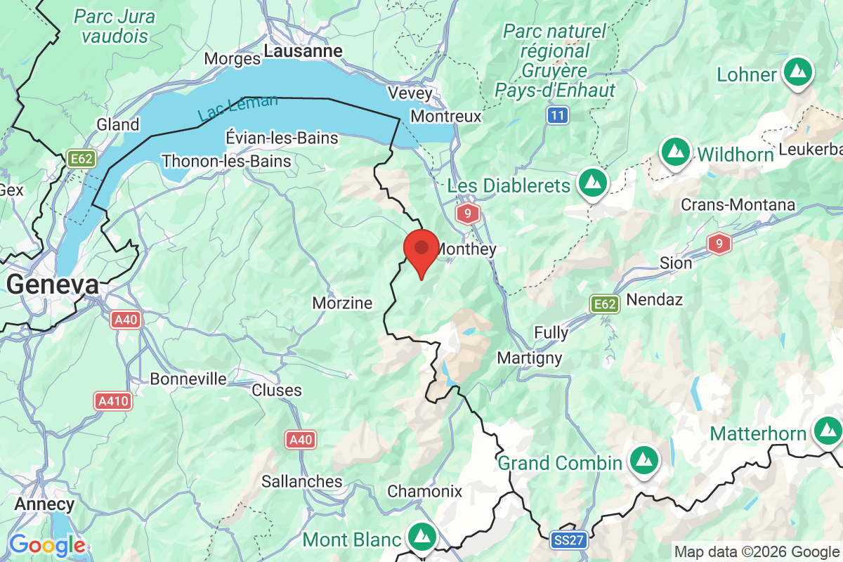 Carte de l'activité