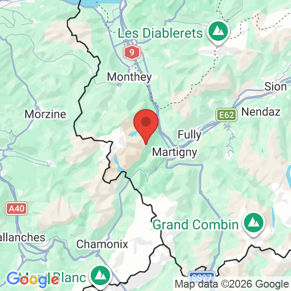 Carte de l'activité