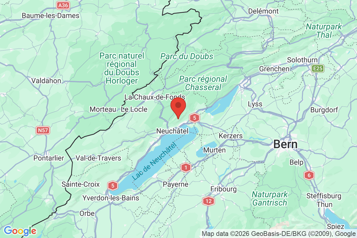 Carte de l'activité
