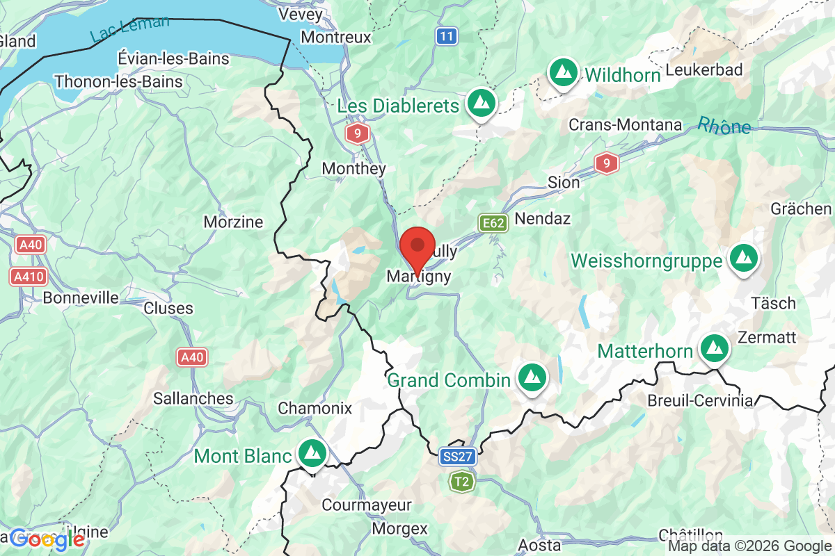 Carte de l'activité
