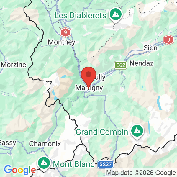 Carte de l'activité