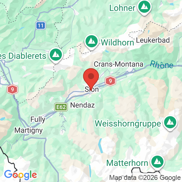 Carte de l'activité