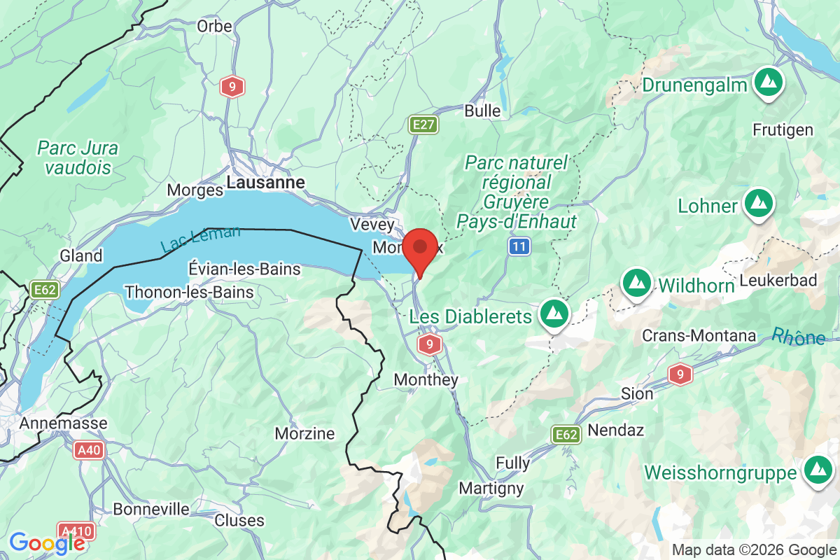 Carte de l'activité
