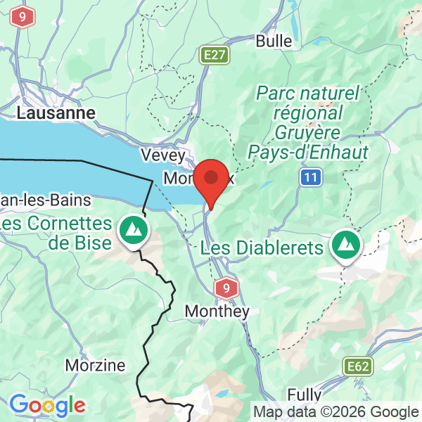 Carte de l'activité