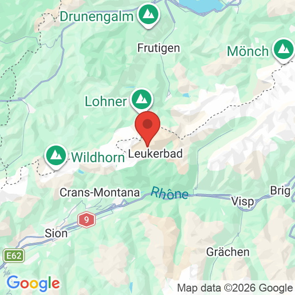 Carte de l'activité