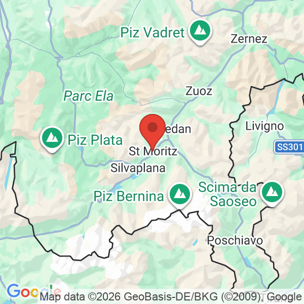 Carte de l'activité