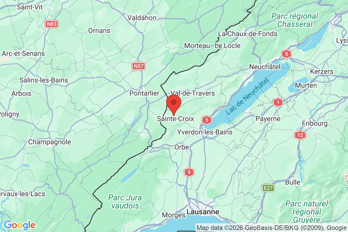 Carte de l'activité