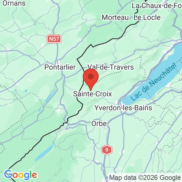 Carte de l'activité
