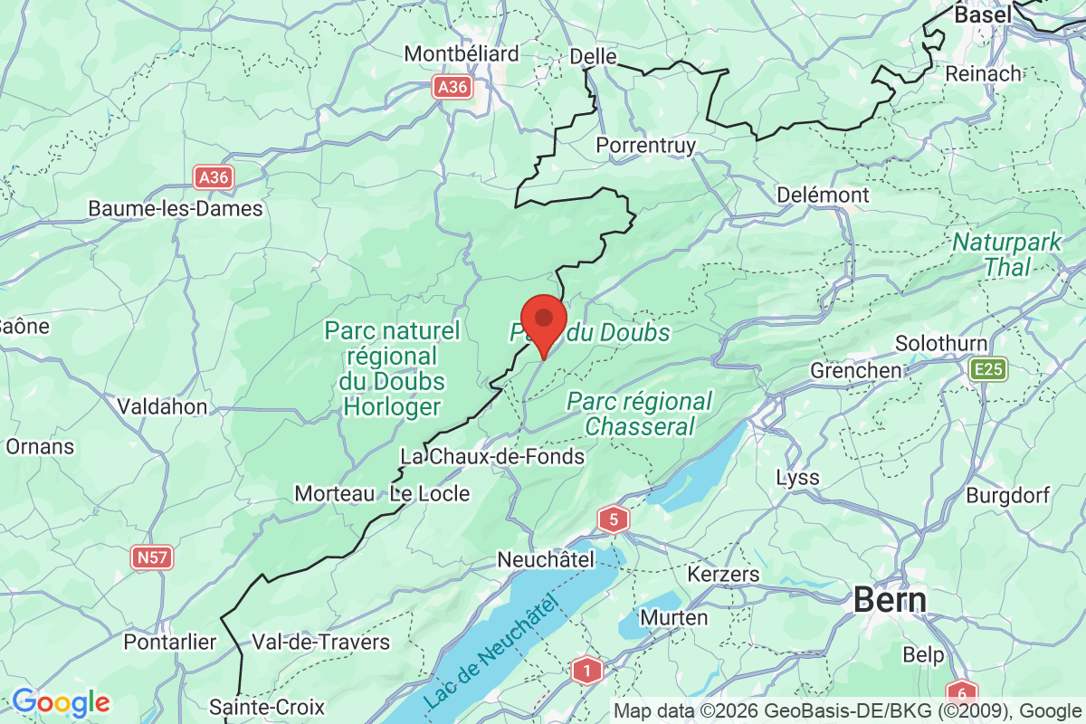 Carte de l'activité
