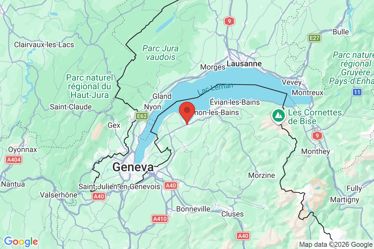 Carte de l'activité