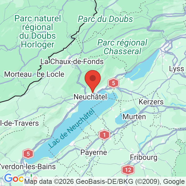 Carte de l'activité