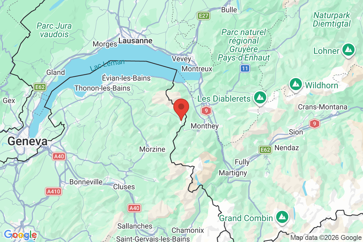 Carte de l'activité