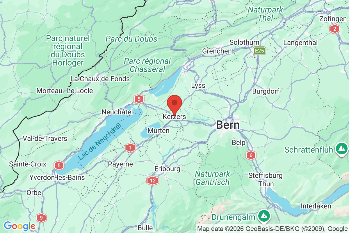 Carte de l'activité