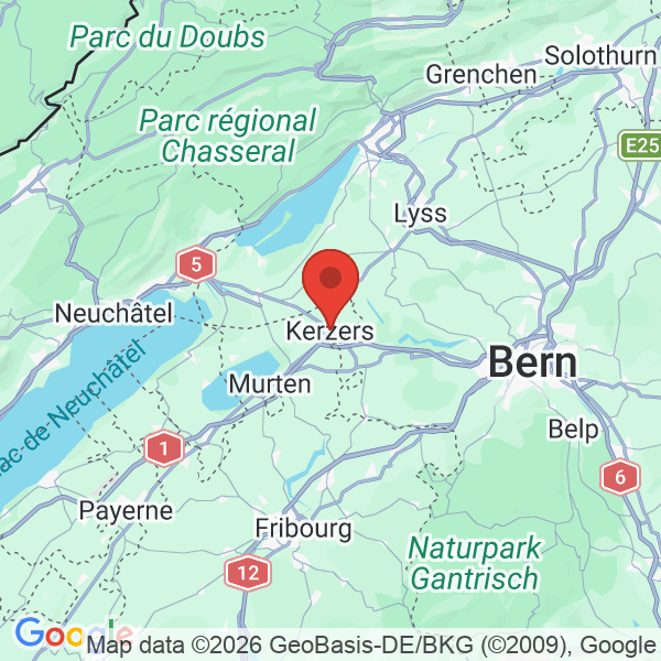 Carte de l'activité