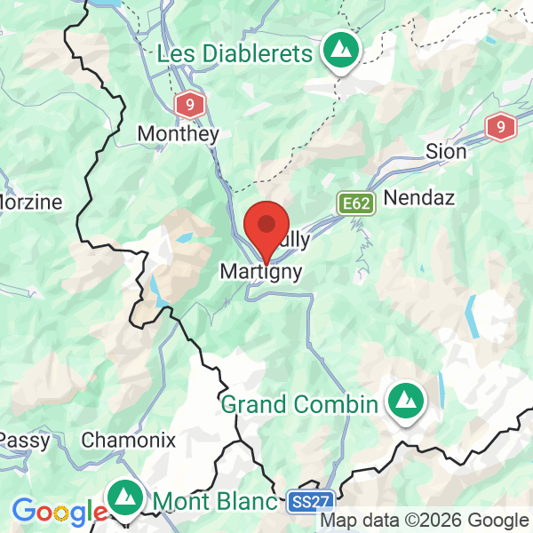 Carte de l'activité