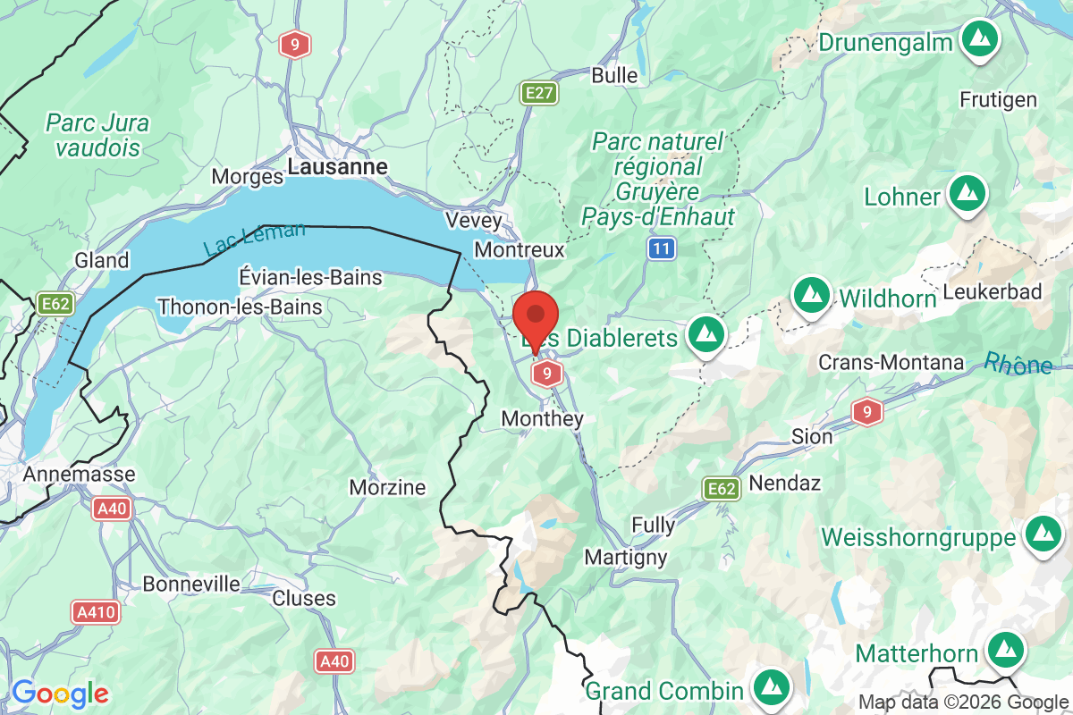 Carte de l'activité