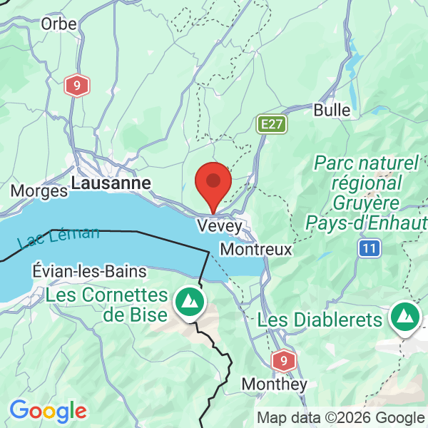 Carte de l'activité