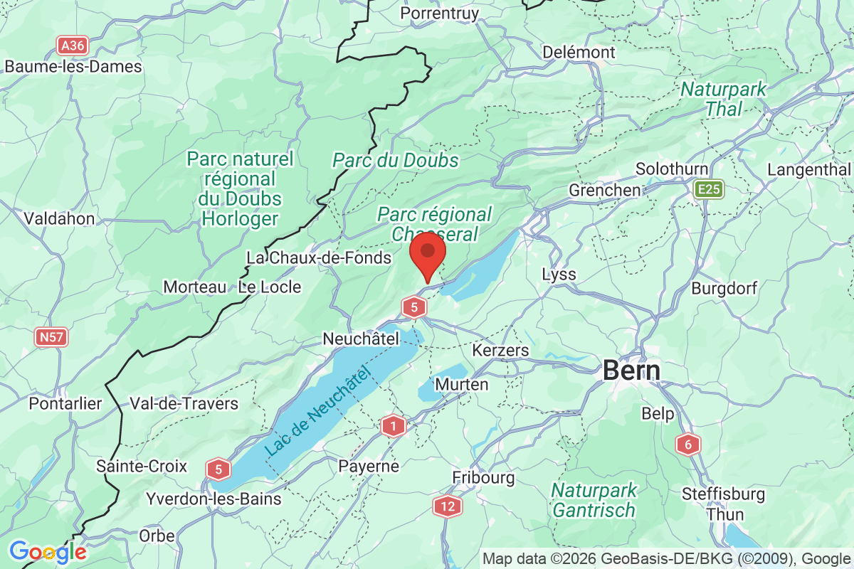 Carte de l'activité