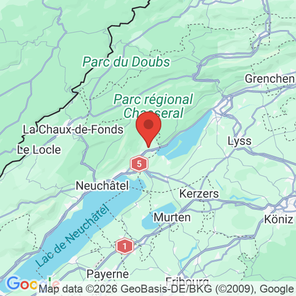 Carte de l'activité