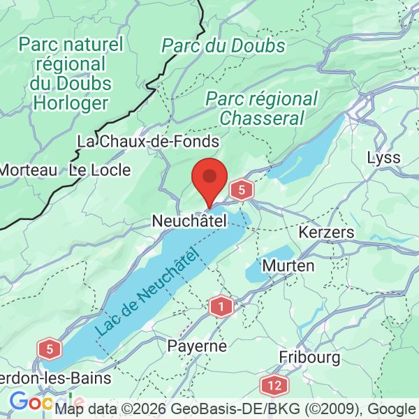 Carte de l'activité
