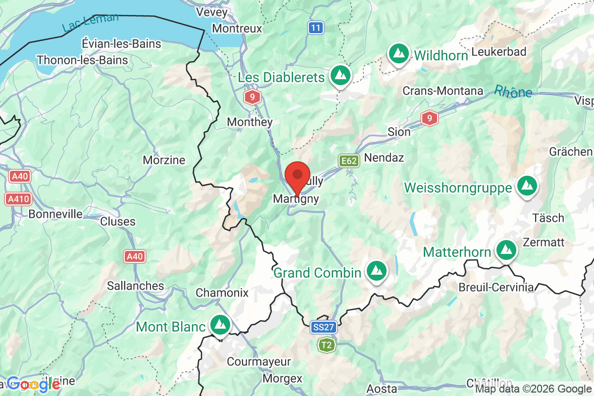 Carte de l'activité