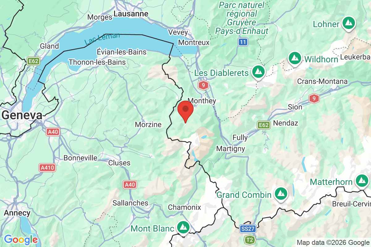 Carte de l'activité