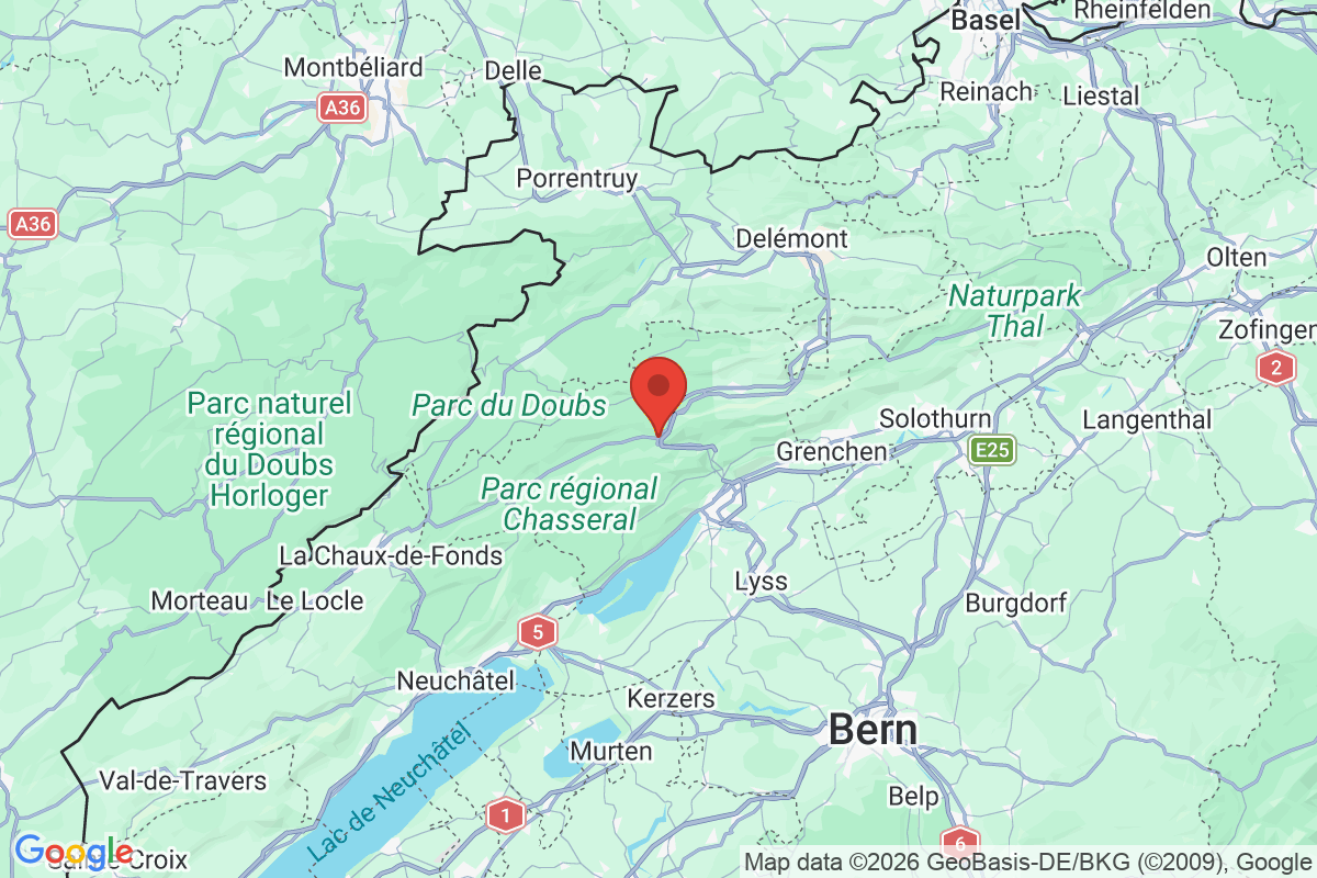 Carte de l'activité