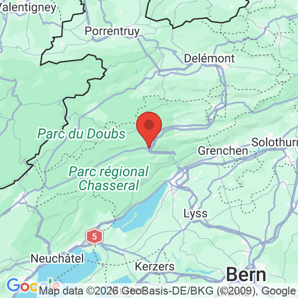 Carte de l'activité