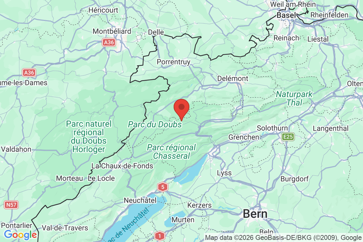 Carte de l'activité
