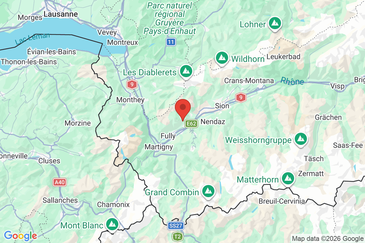 Carte de l'activité