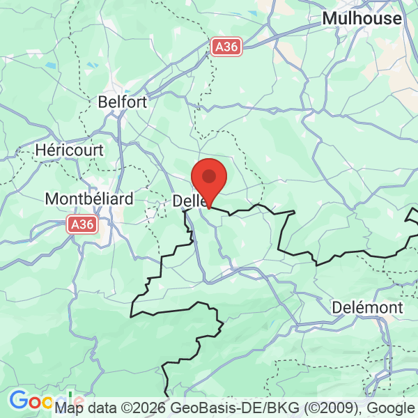Carte de l'activité