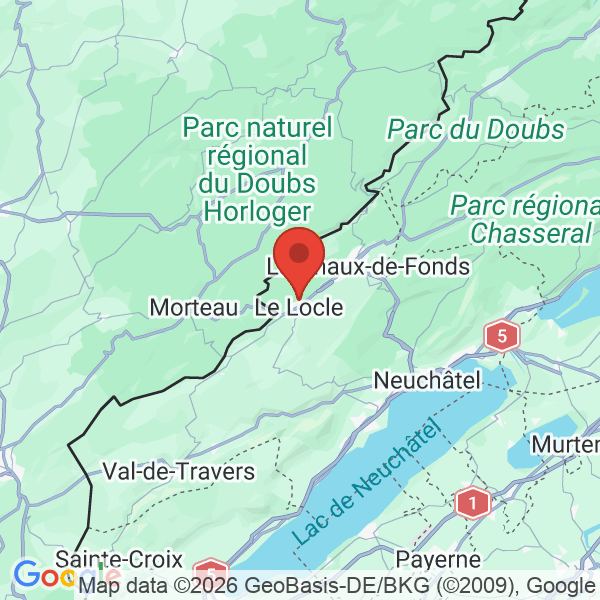 Carte de l'activité