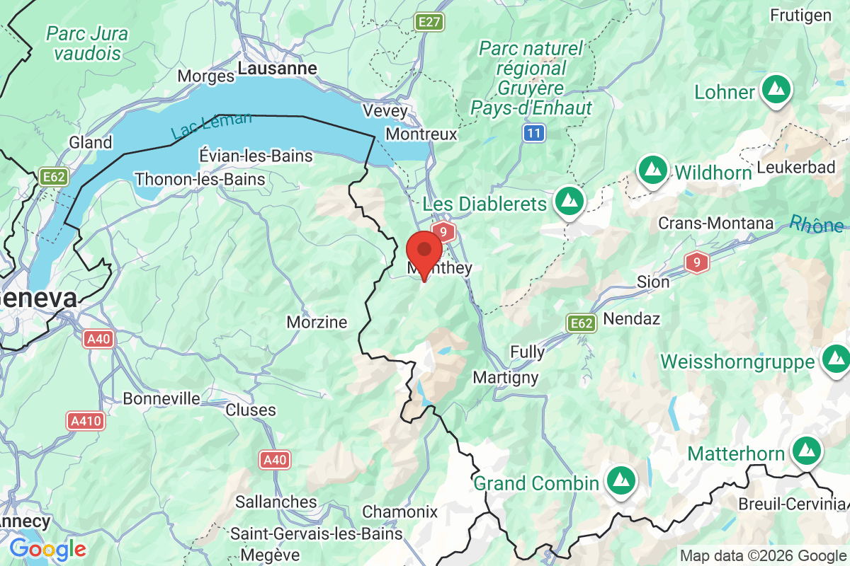 Carte de l'activité