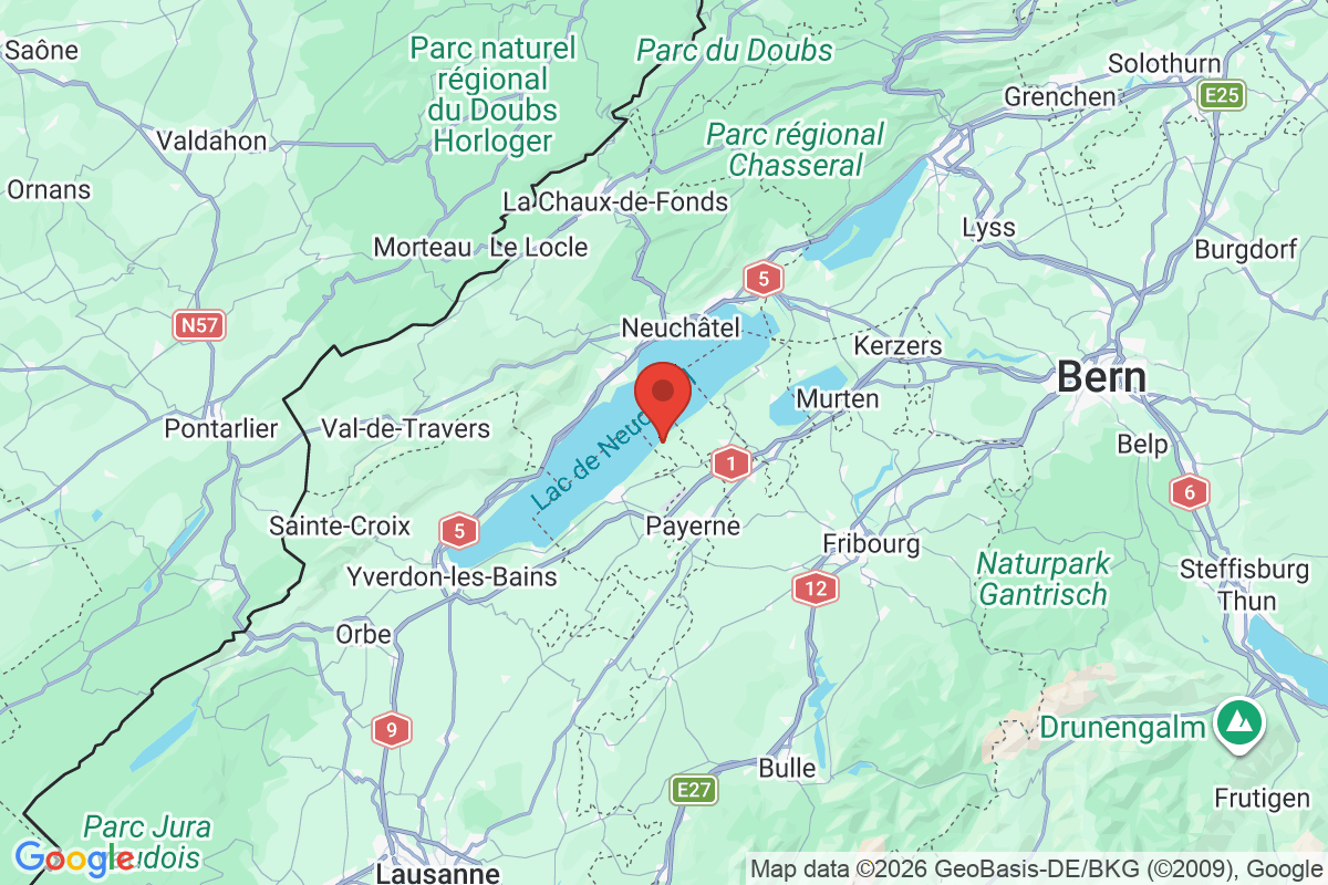 Carte de l'activité