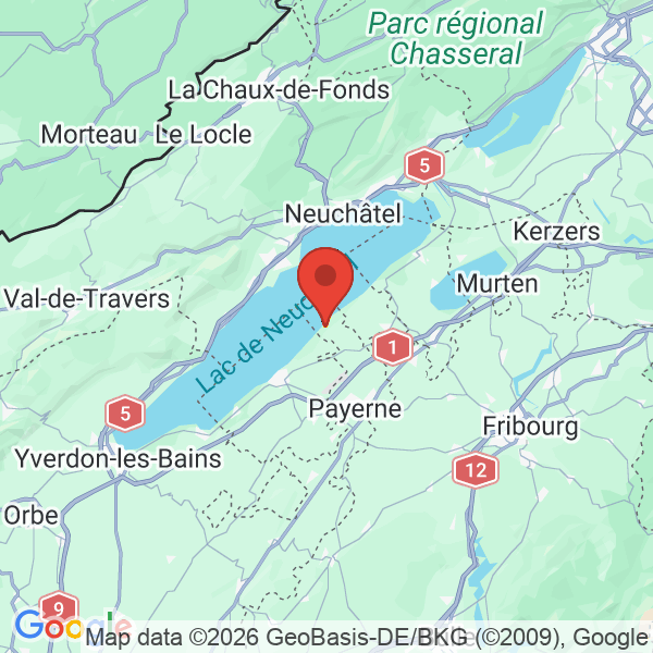 Carte de l'activité
