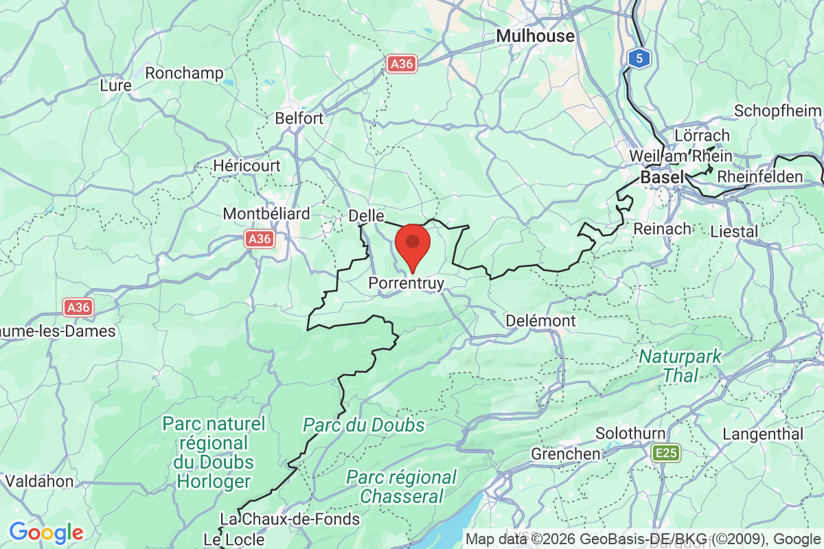 Carte de l'activité