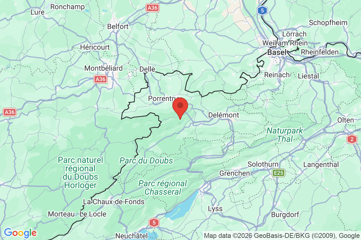 Carte de l'activité
