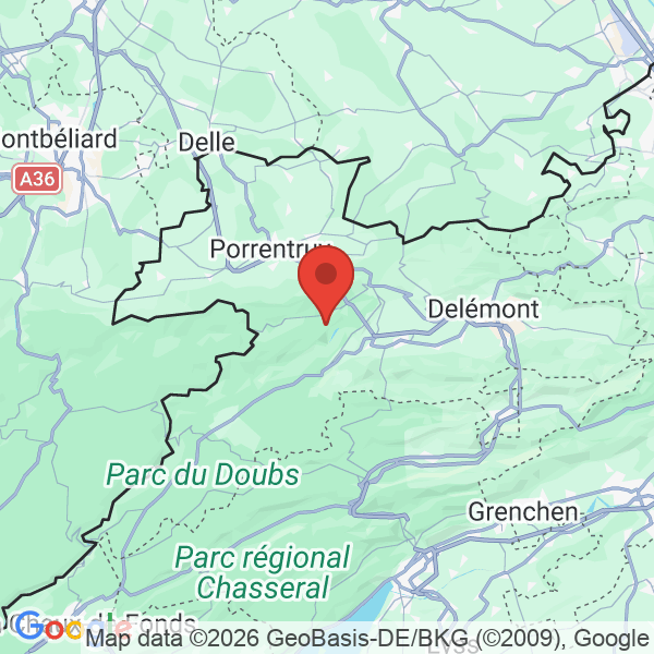 Carte de l'activité