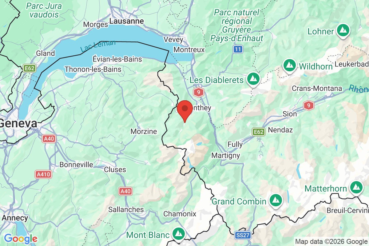 Carte de l'activité